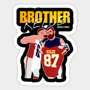 Jason Kelce x Travis Kelce Sticker